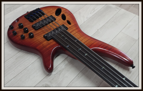 Preview: Ibanez SRD905F-BTL, Brown Topaz Burst Low Gloss